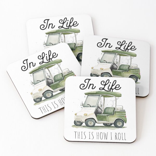 Item preview, In Life This is How I Roll Golf designed and sold by PassionforLove.