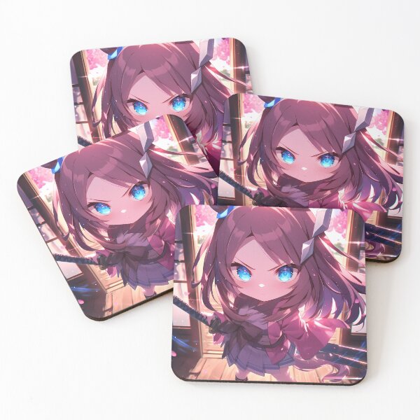 Item preview, Mihono Bourbon Uma Musume Pretty Derby Chibi Focus Sakura designed and sold by TanglenRabbit.