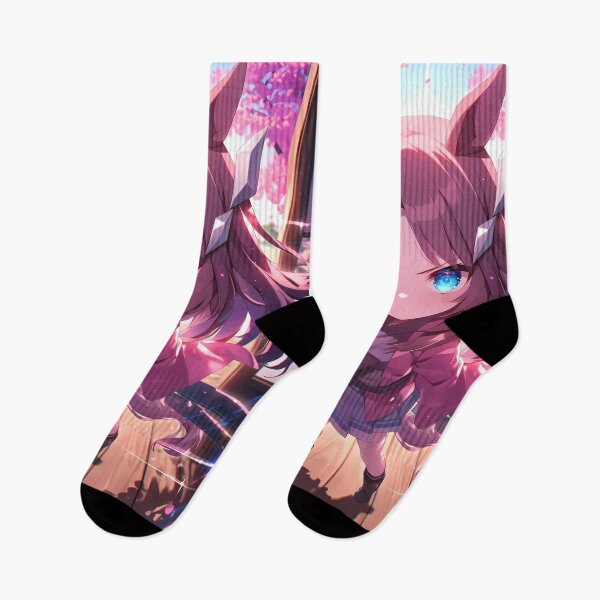 Item preview, Mihono Bourbon Uma Musume Pretty Derby Chibi Focus Sakura designed and sold by TanglenRabbit.