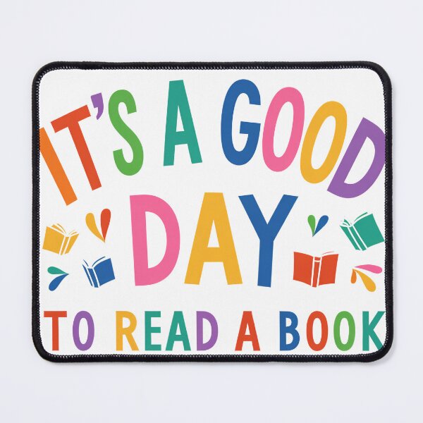 Item preview, It's A Good Day To Read A Book - Retro Teacher & Librarian Shirt designed and sold by pixelspaperslab.