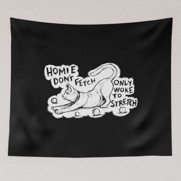 Item preview,  Homie Don T Fetch Illustrated Lyrics designed and sold by Tech apperance.