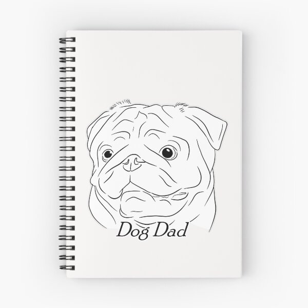 Item preview, Dog Dad Pug designed and sold by Pawsome-Doodles.
