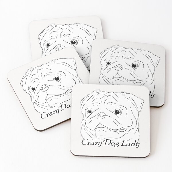Item preview, Crazy Dog Lady Pug designed and sold by Pawsome-Doodles.