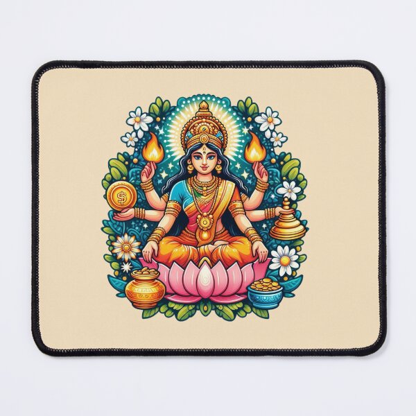 Item preview, Goddess Lakshmi designed and sold by Myra365Art.