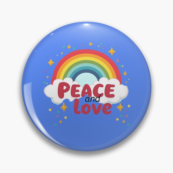 Item preview, peace, love and rainbows designed and sold by Faerieglen.