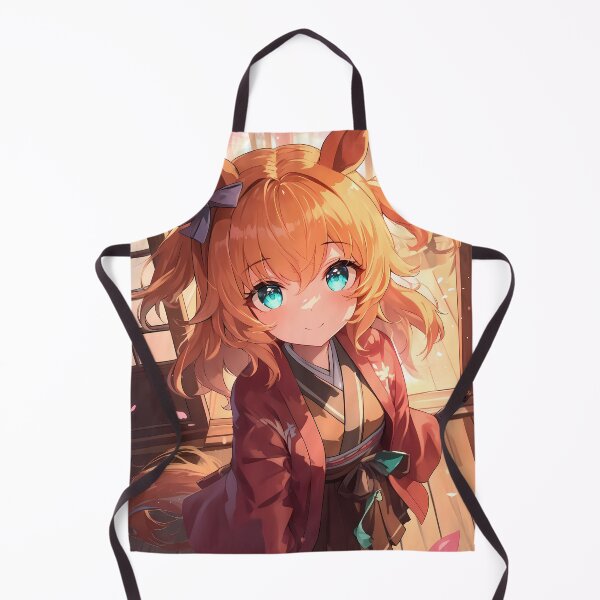 Item preview, Taiki Shuttle Uma Musume Pretty Derby Chibi Kimono Sakura Golden Hour designed and sold by TanglenRabbit.