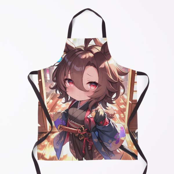 Item preview, Agnes Tachyon Uma Musume Pretty Derby Chibi Kimono Sakura Soft Sunset designed and sold by TanglenRabbit.