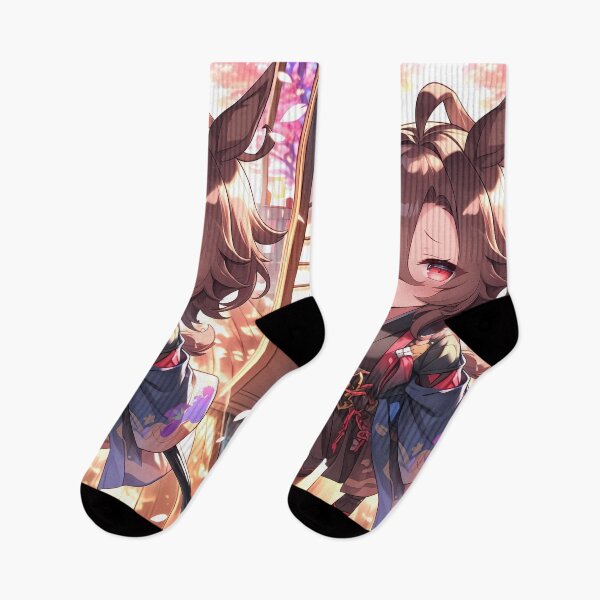 Item preview, Agnes Tachyon Uma Musume Pretty Derby Chibi Kimono Sakura Soft Sunset designed and sold by TanglenRabbit.