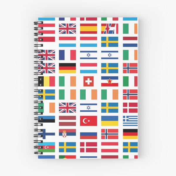 Item preview, Every Eurovision Song Contest Winner's Flag designed and sold by MonopolyBoy.