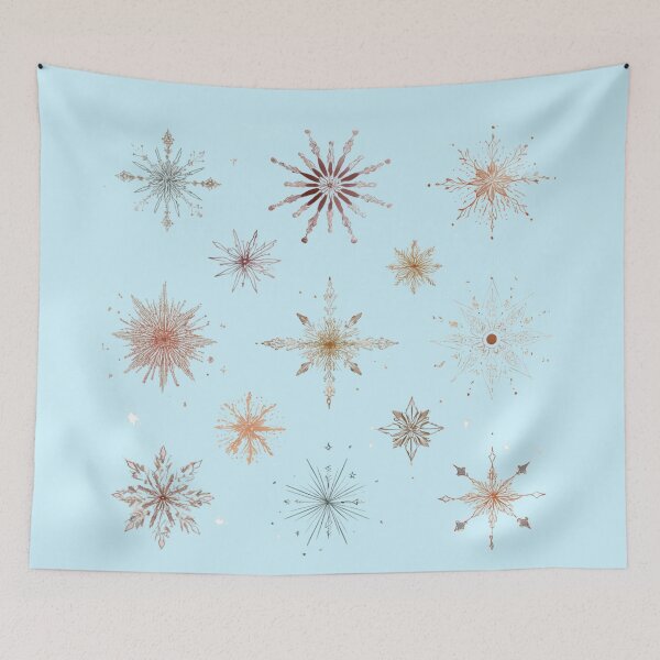 Item preview, Vintage Snowflakes designed and sold by bubblyrainbow.