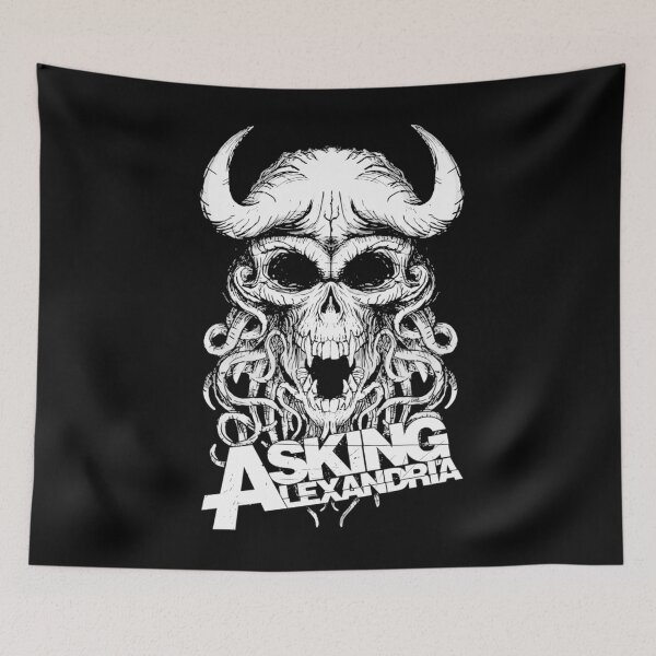 Item preview, Asking Alexandria Devil Tentacle Skull - England Rock N Roll designed and sold by Majesticblossom.
