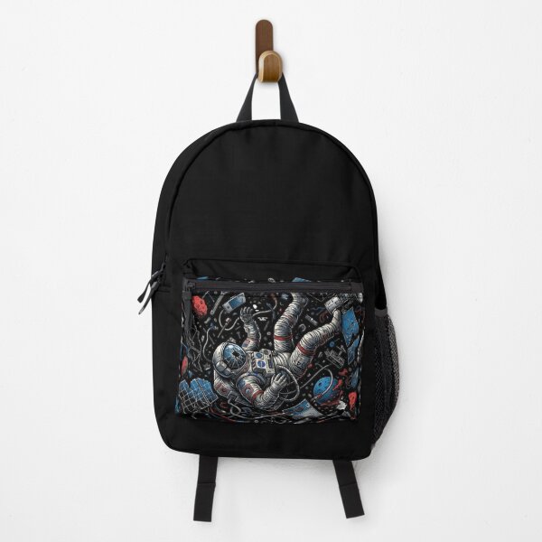 Item preview, Chaotic Astronaut Debris in Space Overload designed and sold by The Mugnificent Shop.