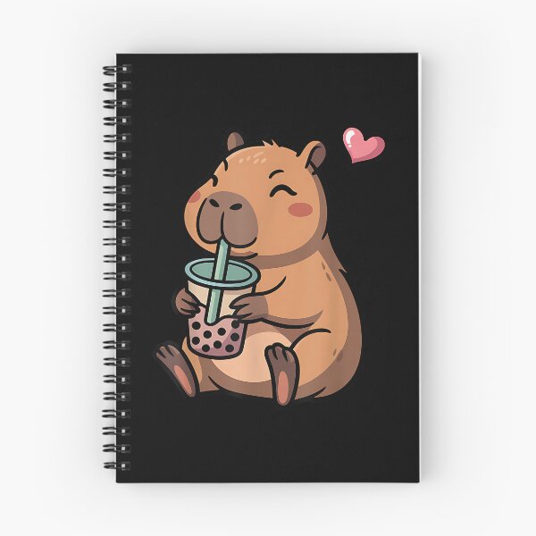 Item preview, Cute Capybara Boba Bubble Tea Kawaii Capybara Girls Kids designed and sold by Goleon12.