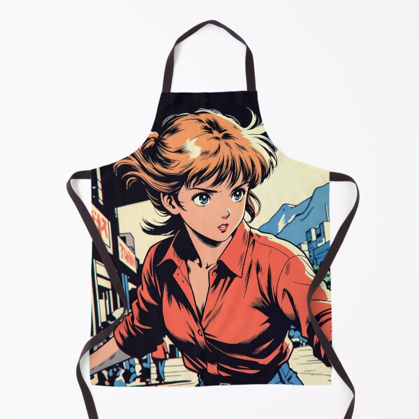 Item preview, Retro 80s Anime Girl City Street Vintage Anime Aesthetic designed and sold by Radnime.