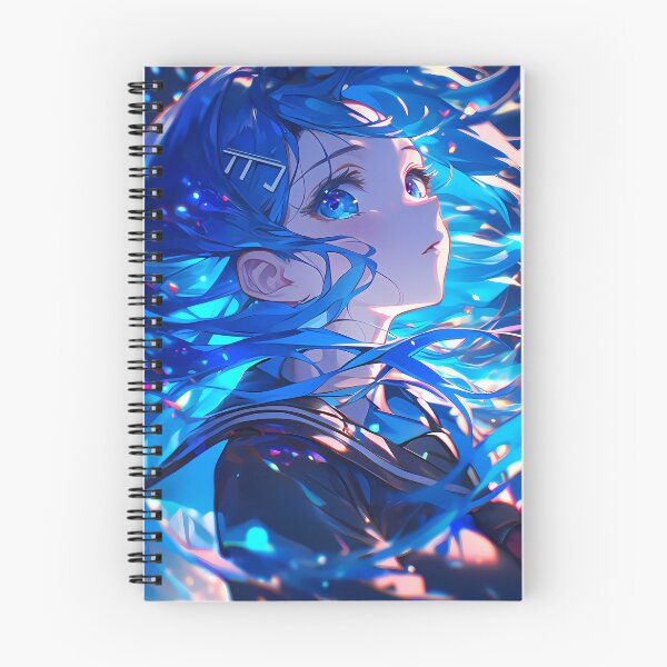 Item preview, Sayaka Maizono Danganronpa Blue Hair Dreamy Sparkles Soft Profile designed and sold by TanglenRabbit.
