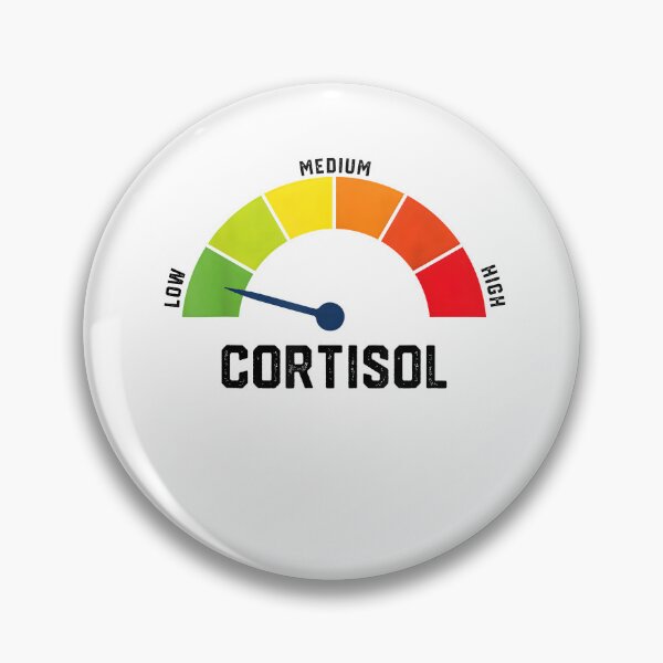 Item preview, Low Cortisol Funny Stress Meter Design designed and sold by HUTEND.