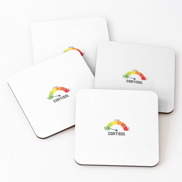 Item preview, Low Cortisol Funny Stress Meter Design designed and sold by HUTEND.