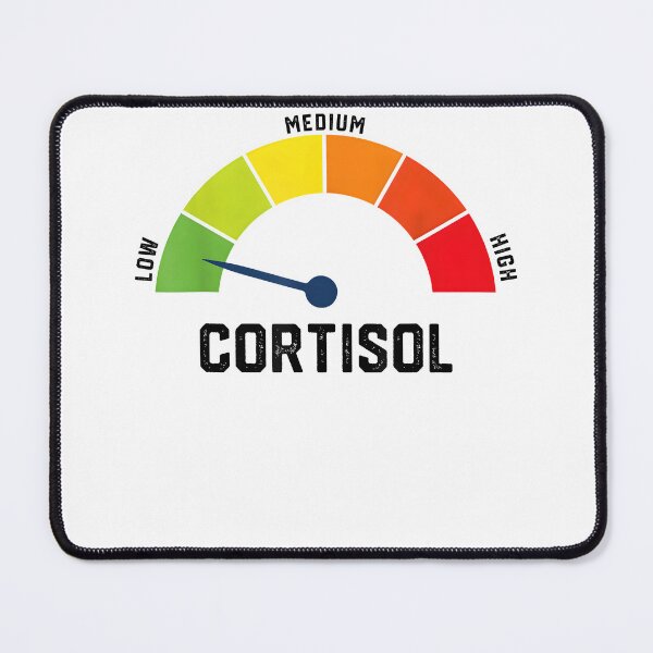Item preview, Low Cortisol Funny Stress Meter Design designed and sold by HUTEND.