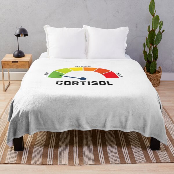 Item preview, Low Cortisol Funny Stress Meter Design designed and sold by HUTEND.