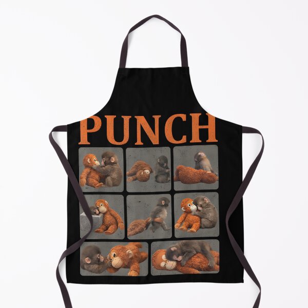 Item preview, PUNCH Monkey and Lion Plush Toy designed and sold by HUTEND.