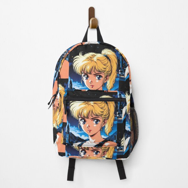 Item preview, Retro 80s Anime Girl Night Skyline Vintage Anime Aesthetic designed and sold by Radnime.