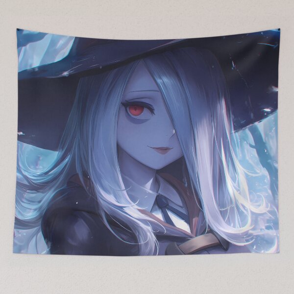Item preview, Sucy Manbavaran Little Witch Academia Mysterious Blue Tones Witch designed and sold by TanglenRabbit.