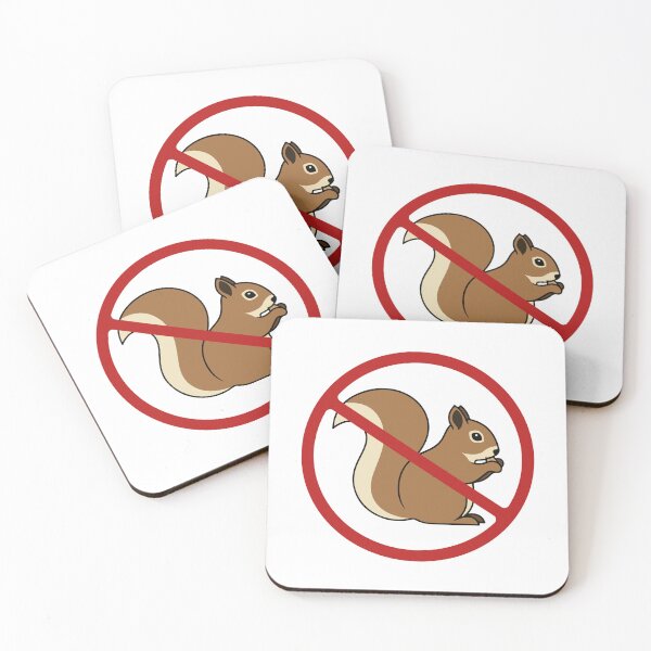 Item preview, Prohibited Sign, Squirrel, Sign, Pest Control, Novelty Sign  designed and sold by AASparksDesigns.