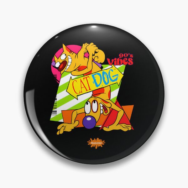 Item preview, Catdog 90s Cartoon Street Art Illustration  designed and sold by Sherertins.