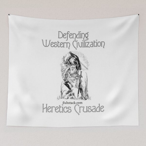 Item preview, Heretic’s Crusade logo designed and sold by Guyshka.