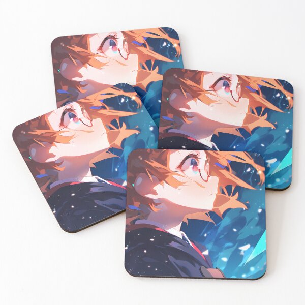 Item preview, Lotte Yanson Little Witch Academia Glasses Snowfall Blue Tones designed and sold by TanglenRabbit.