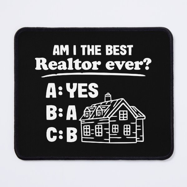 Item preview, Am I The Best Realtor - Funny Real Estate Agent designed and sold by manueldila.