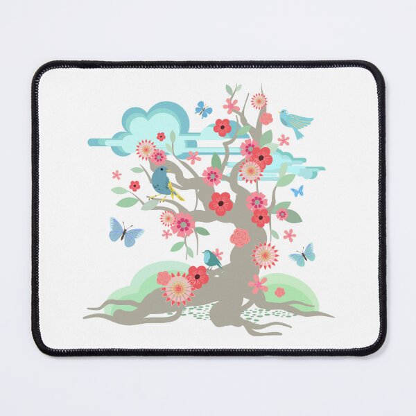 Item preview, Spring Floral Tree Collage designed and sold by Sachie's Studio.