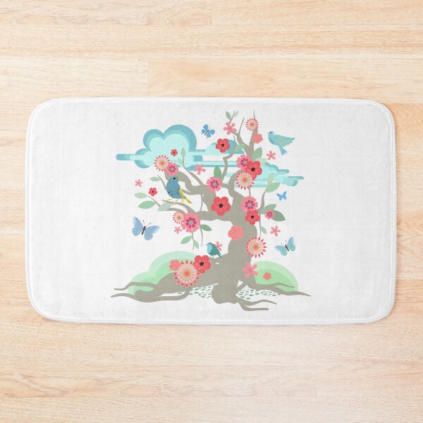 Item preview, Spring Floral Tree Collage designed and sold by Sachie's Studio.