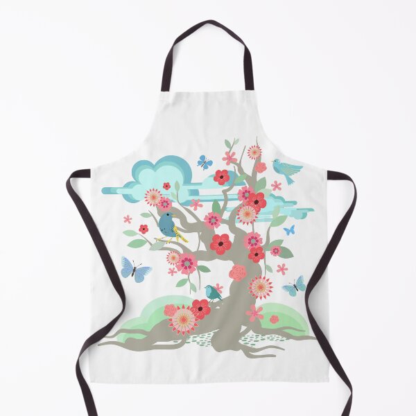 Item preview, Spring Floral Tree Collage designed and sold by Sachie's Studio.