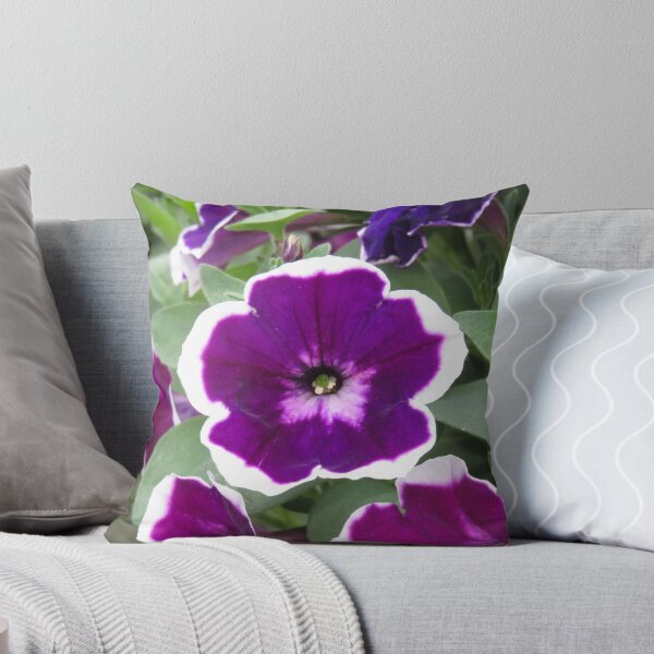 Item preview, Purple and white petunia designed and sold by greentiger1.