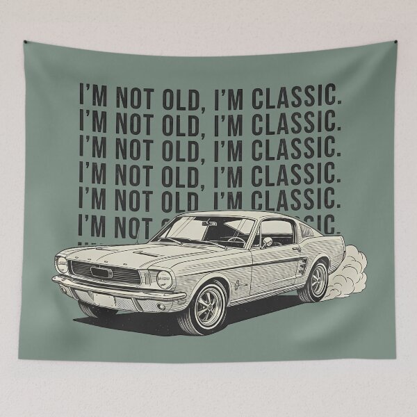 Item preview, Classic Retro Style Sports Car designed and sold by ZuriRetroPrints.