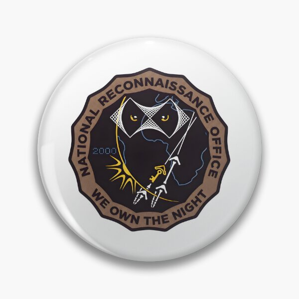 Item preview, National Reconnaissance Office "We Own the Night" Mission Patch designed and sold by CharlieDesings.