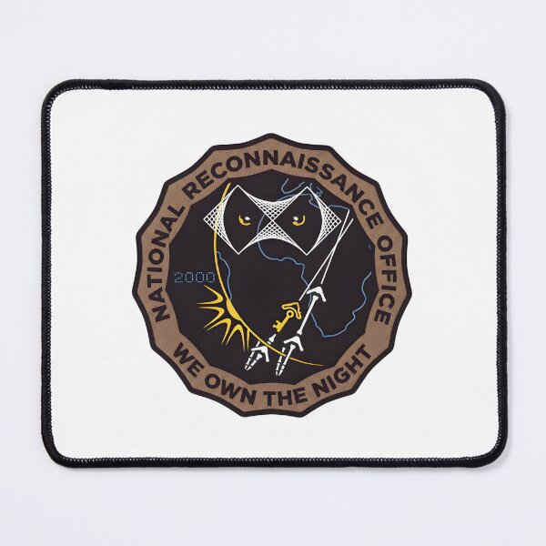 Item preview, National Reconnaissance Office "We Own the Night" Mission Patch designed and sold by CharlieDesings.