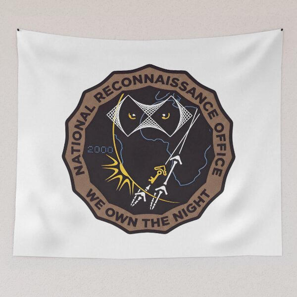 Item preview, National Reconnaissance Office "We Own the Night" Mission Patch designed and sold by CharlieDesings.