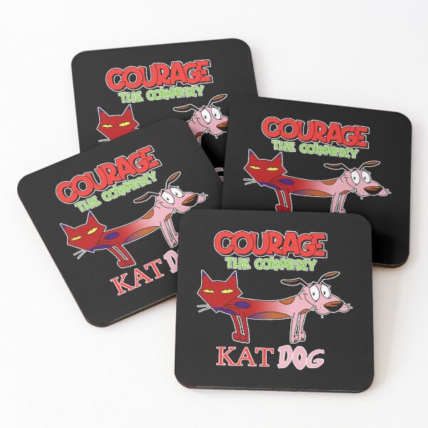 Item preview, Courage The Cowardly Katdog  designed and sold by Sherertins.