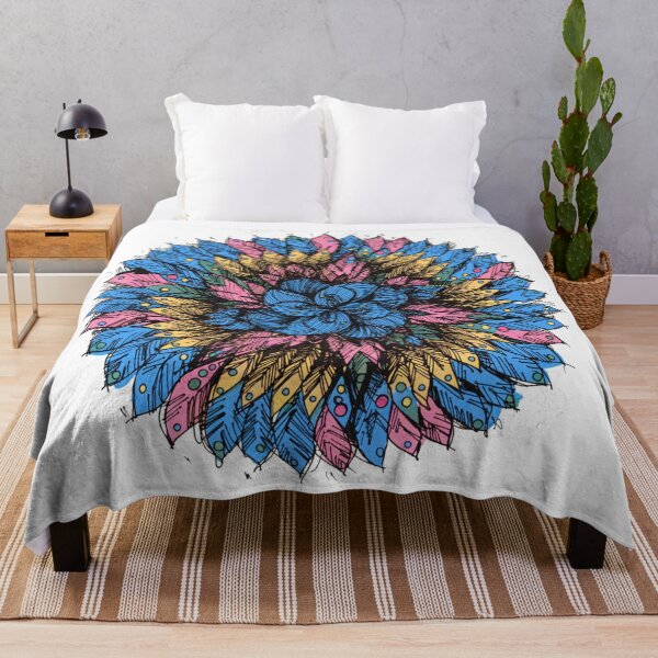 Item preview, Floral Mandala Art – Intricate Flower Mandala Design designed and sold by Anime9122.