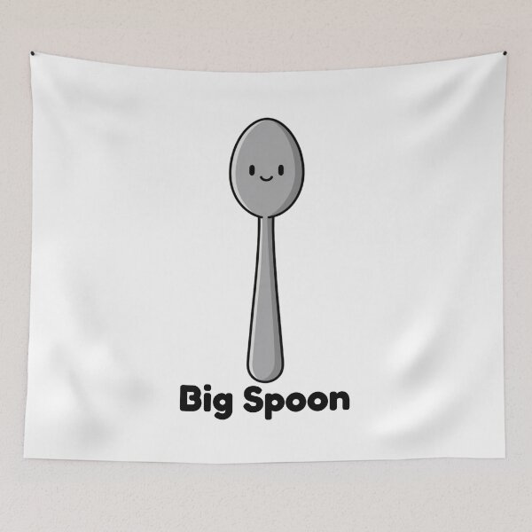 Item preview, Spoon Spirit - 'Big Spoon' Bottom Text designed and sold by Tee-Spoons.