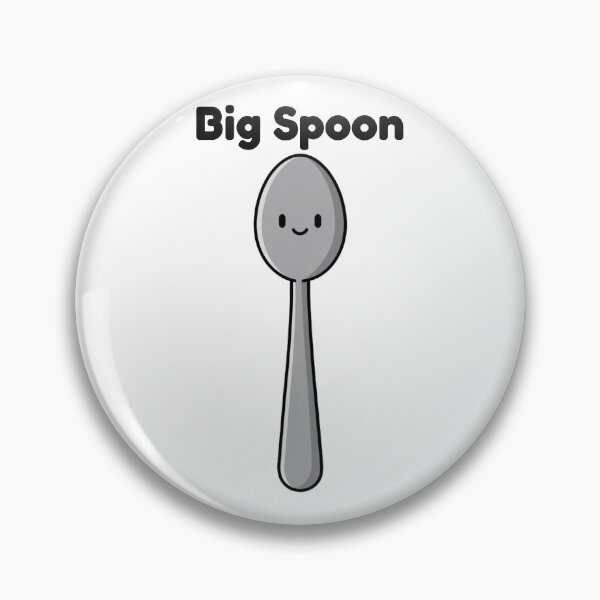 Item preview, Spoon Spirit - 'Big Spoon' Top Text designed and sold by Tee-Spoons.