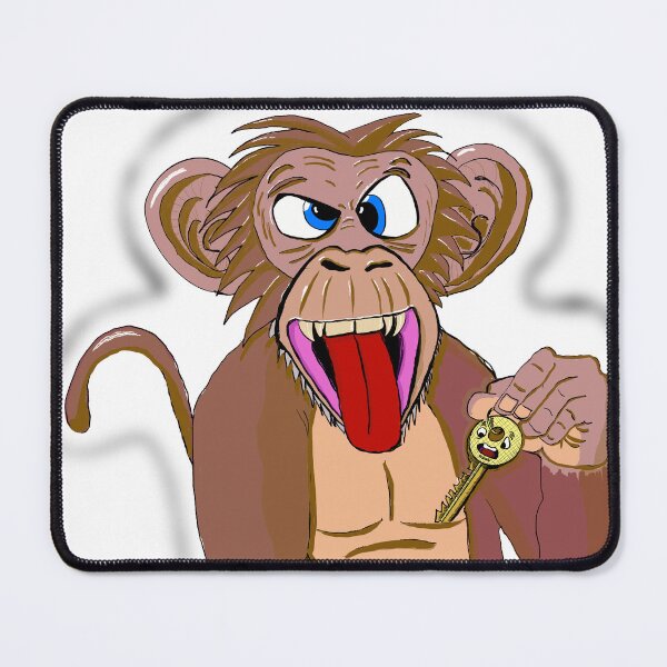 Item preview, A Funky Monkey with a key designed and sold by mortiz-art-official.