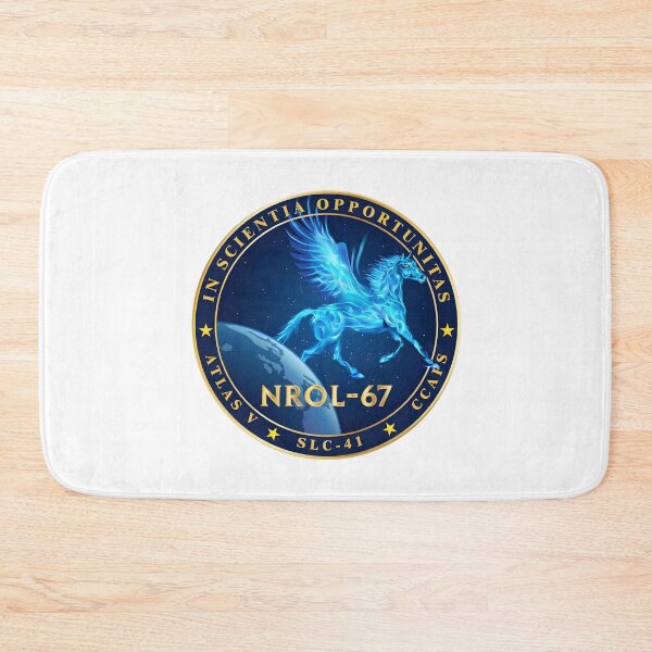 Item preview, NROL-67 Mission Patch: Pegasus Atlas V Launch Graphic designed and sold by CharlieDesings.