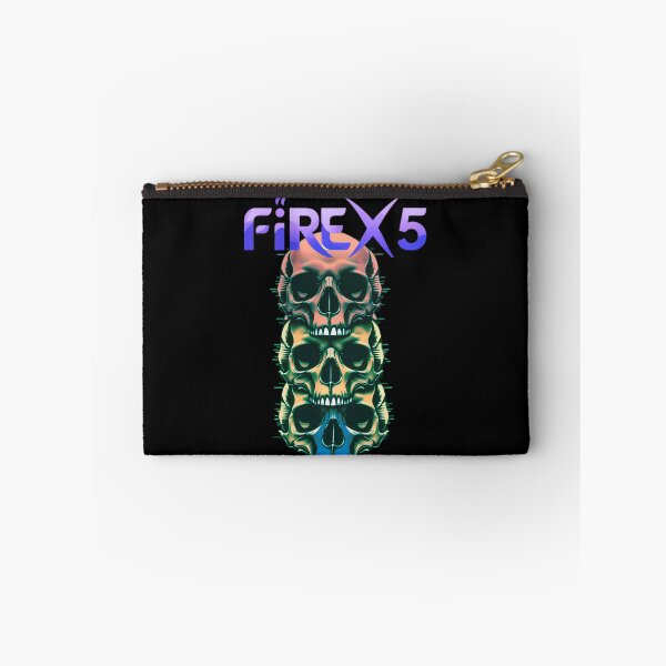 Item preview, Fire X 5 Band Stacked Skulls Rock Band Music Concert designed and sold by SAYEDDESIGN.