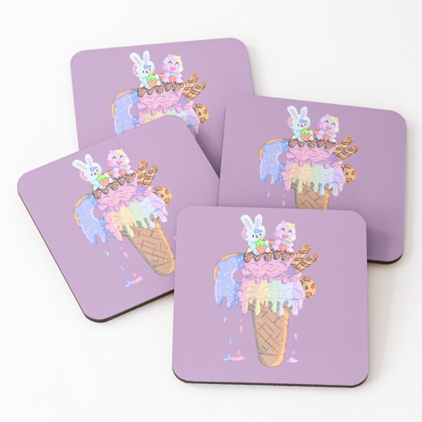 Item preview, Rainbow Ice Cream Drips designed and sold by HappyAnleka.
