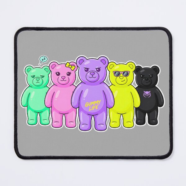 Item preview, A Colorful New Gummy Crew designed and sold by TheCdnGal.
