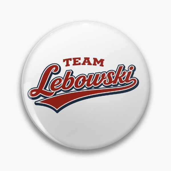 Item preview, TEAM LEBOWSKI (RED) — Vintage Baseball Script designed and sold by DiamondSkyShirt.