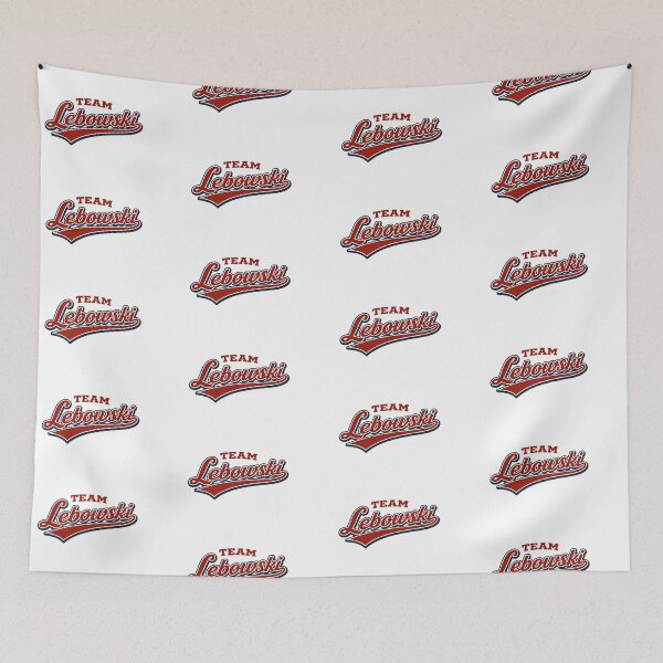 Item preview, TEAM LEBOWSKI (RED) — Vintage Baseball Script designed and sold by DiamondSkyShirt.